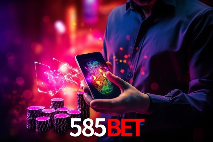 Interface do App 585bet